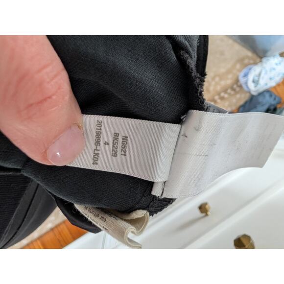 Madewell The Harlow Wide-Leg Pant | Sz 4 | Black - Picture 8 of 8